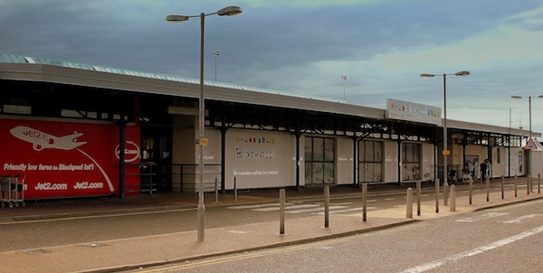Blackpool Airport Closed