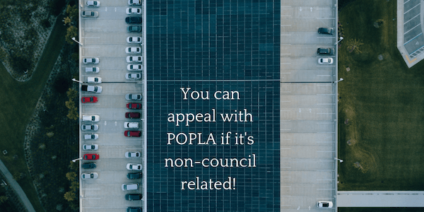 you can appeal with popla