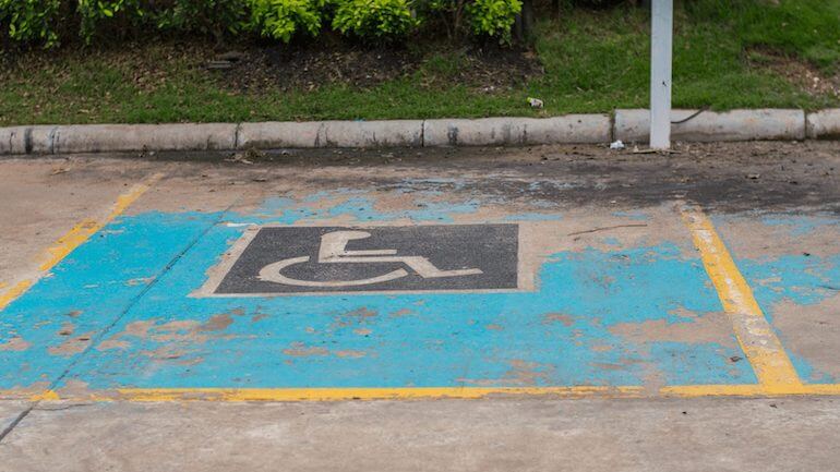 Blue badge airport parking