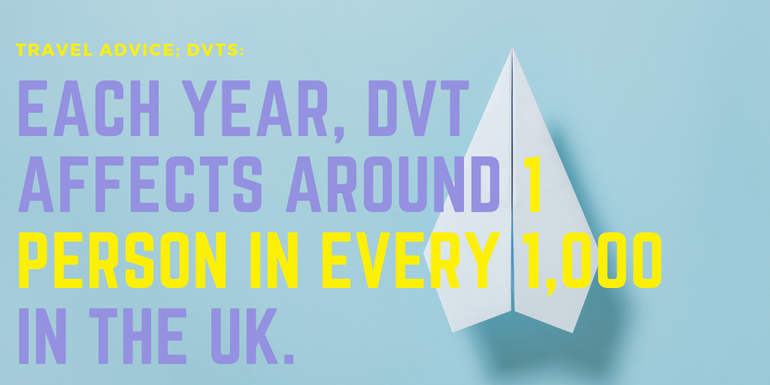 EACH YEAR, DVT AFFECTS AROUND 1 PERSON IN EVERY 1,000 IN THE UK.