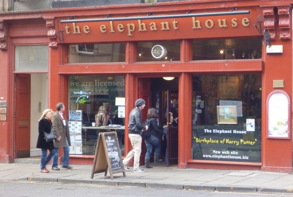 Edinburgh Elephant Cafe Harry Potter