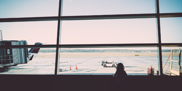 child at the airport