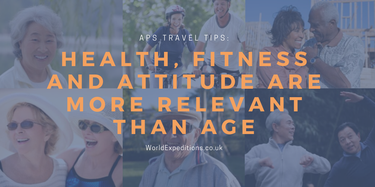 Health, fitness and attitude are more relevant then age