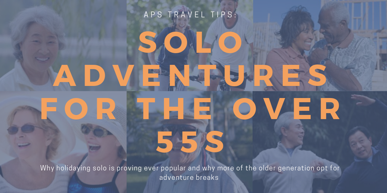 Solo adventure travel for over 55s
