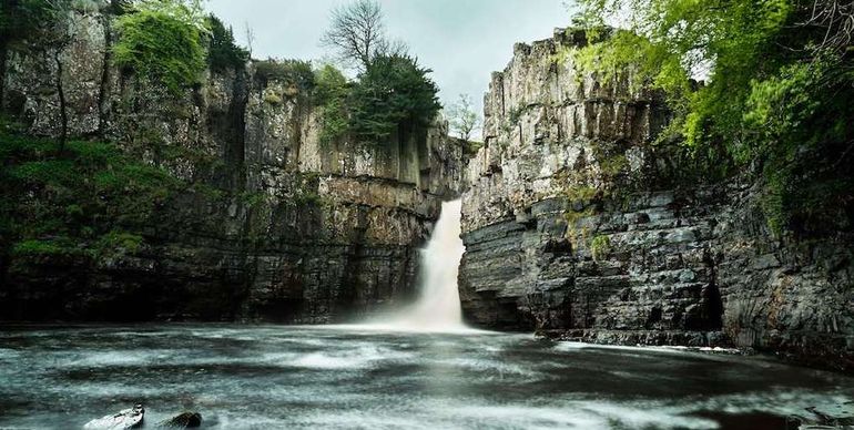 High Force Waterfall, County Durham, number one on our best staycation ideas list