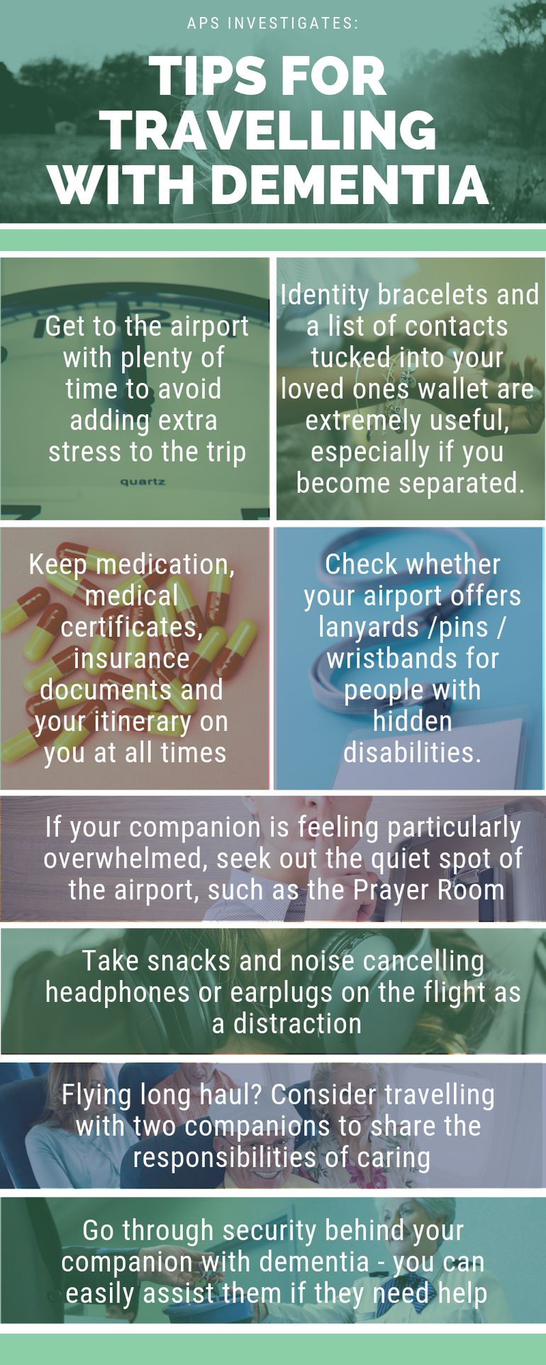 Tips for travelling with dementia