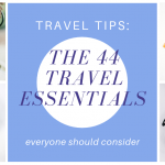 Check out these 44 travel essentials