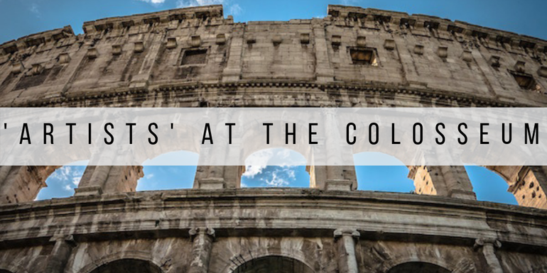 Over tourism is causing 'artists' to destroy the Colosseum