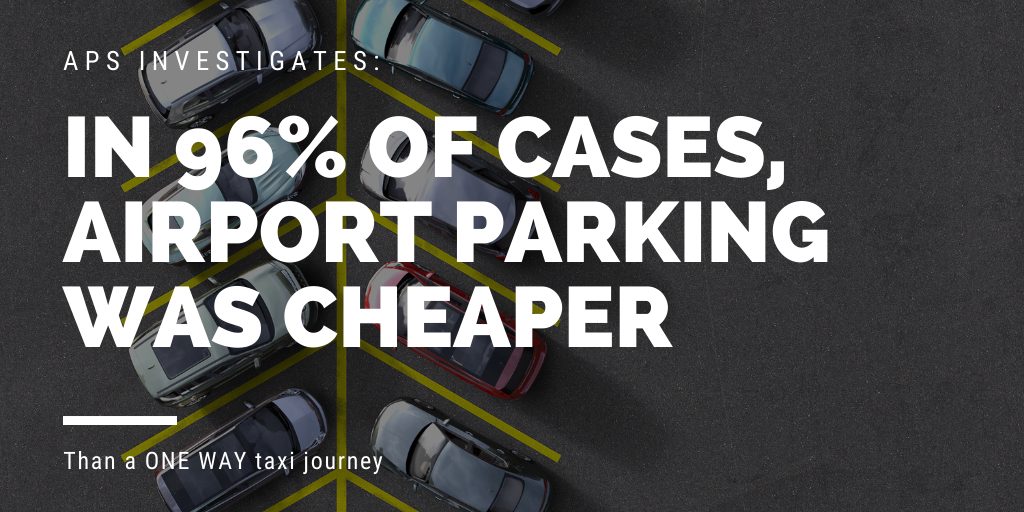 Airport parking vs Taxis