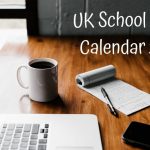 UK School Holidays Calendar 2021