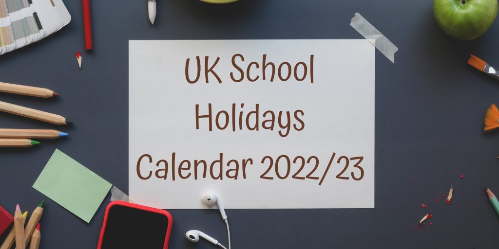 UK School Holidays Calendar 2022:23