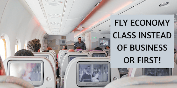 fly economy class