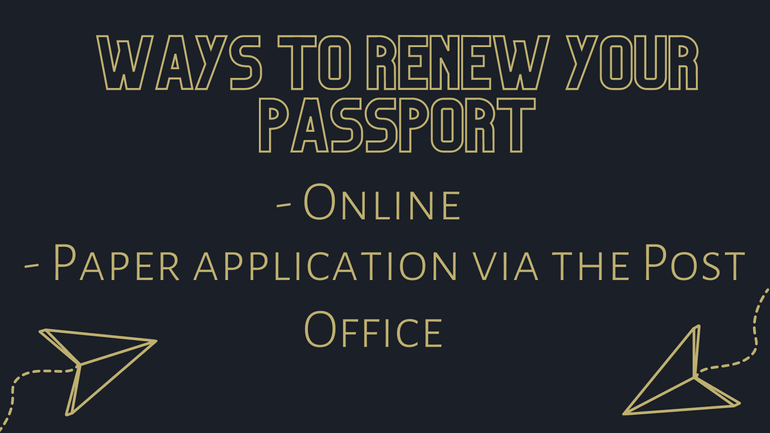 ways of renewing passport