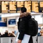 a man at the airport